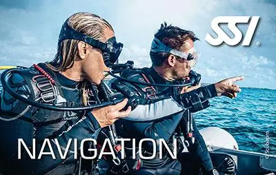 SSI Navigation — Navigație Subacvatică cu Busolă și Repere Naturale